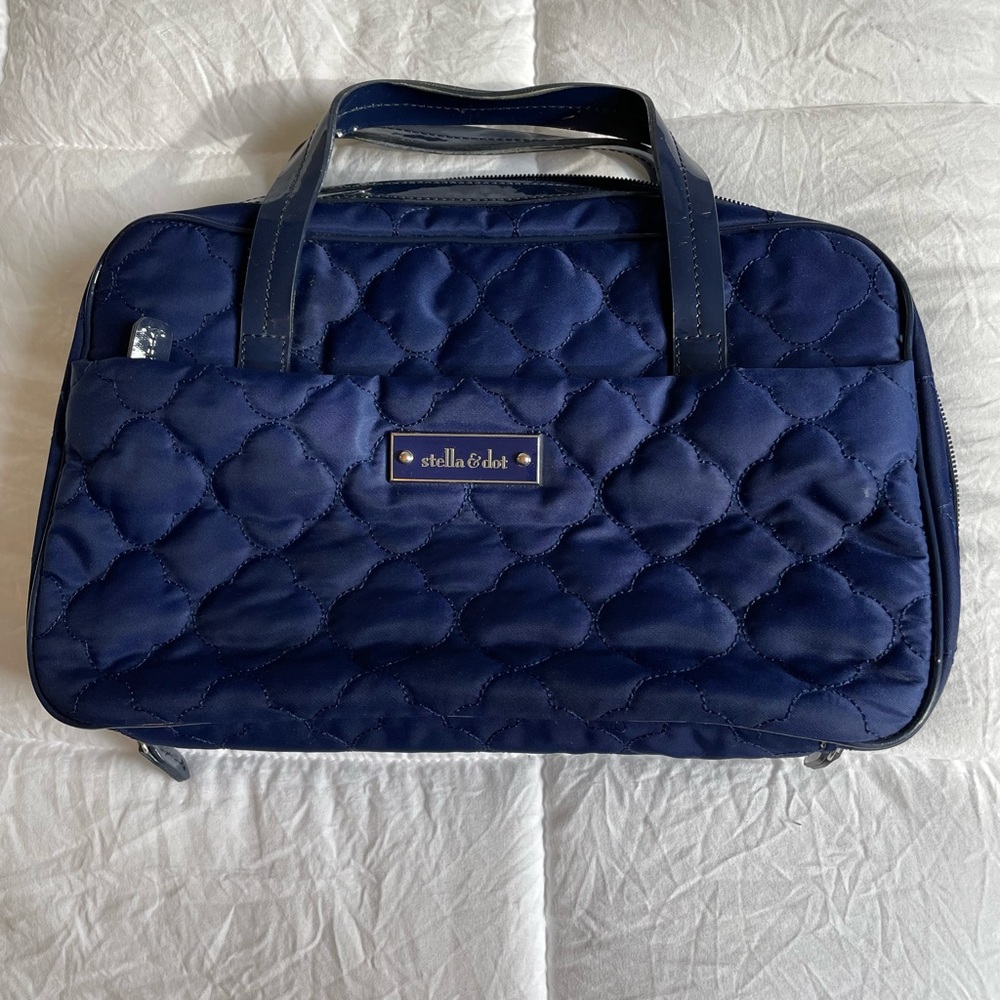 Stella & dot Navy Jewelry Bag